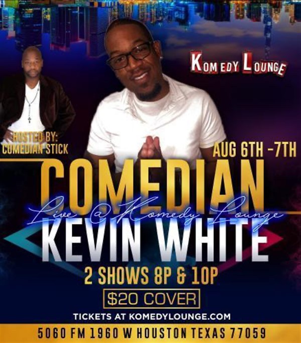 Comedian Kevin White 10pm image
