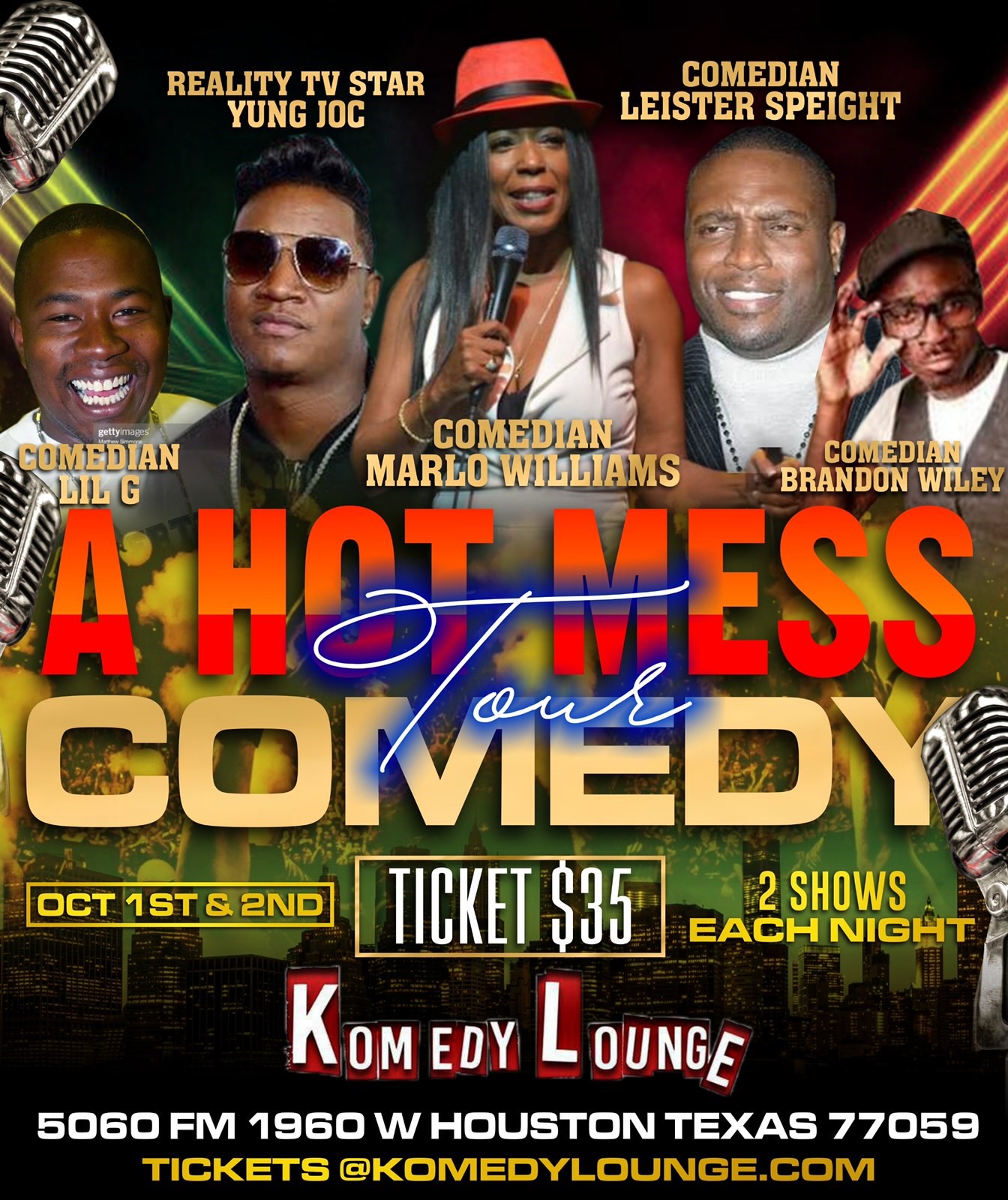 A Hot Mess Comedy Tour 8pm image
