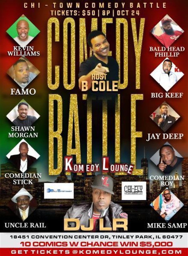 Chi-Town Comedy Battle Men image