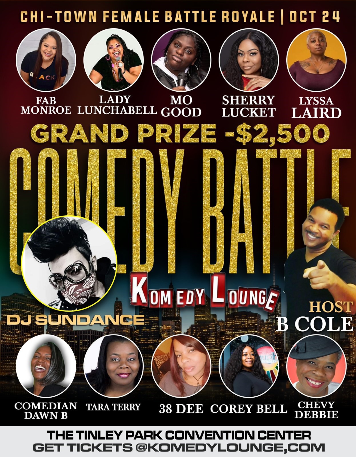 Chi-Town Comedy Battle Women image