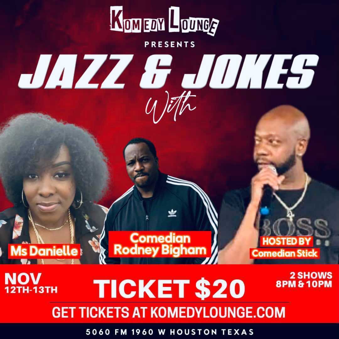 Jazz & Jokes 8pm image