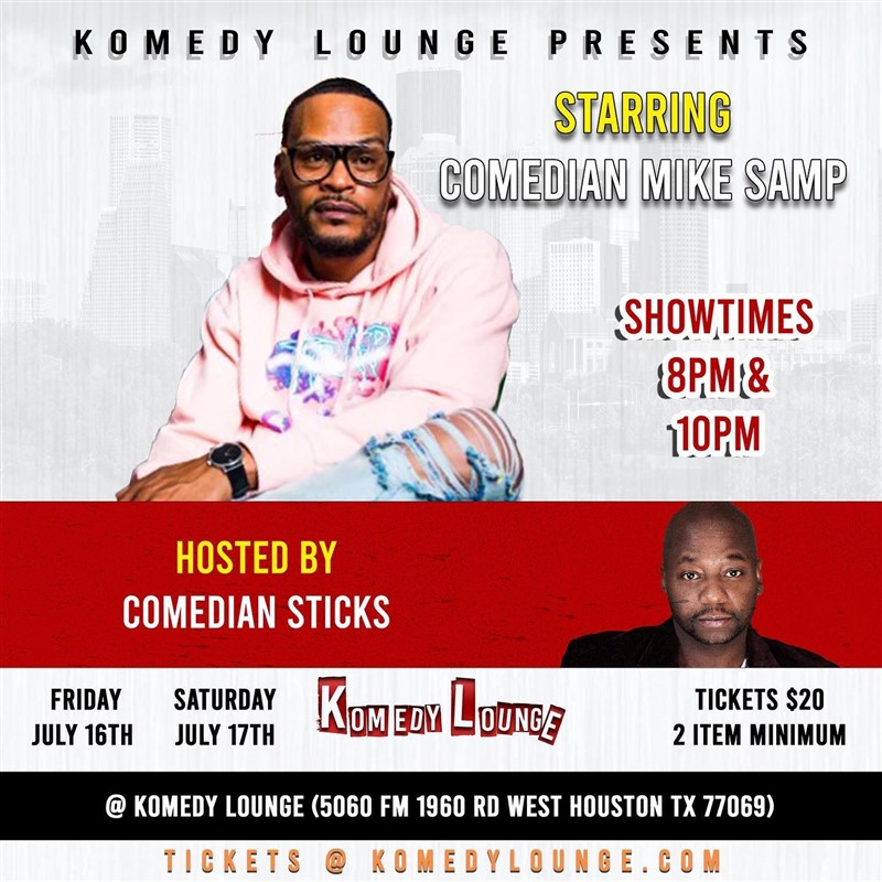 Comedian Mike Samp (Friday)