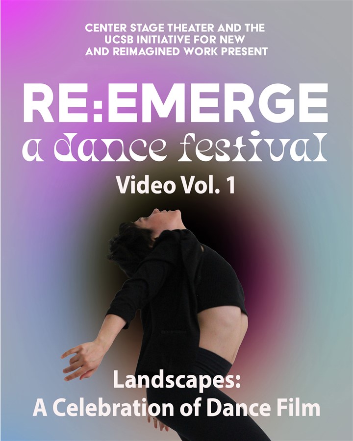 Get Information and buy tickets to Re:Emerge Festival - Video 1 Landscapes: A Celebration of Dance Films Video production of June 17 performance on Center Stage Theater