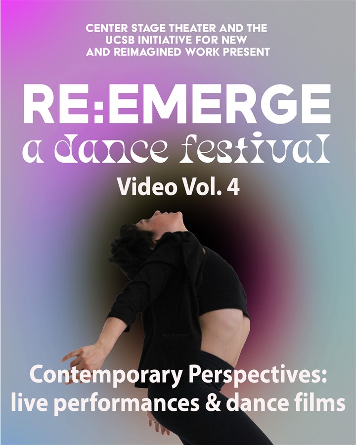 Get Information and buy tickets to Re:Emerge Festival Video Vol. 4 - Contemporary Perspectives Video production of June 20 performance on Center Stage Theater
