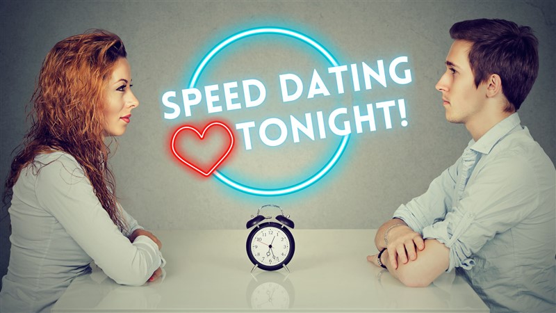 Get Information and buy tickets to Speed Dating Tonight! In Theater Event with Required Precautions on Center Stage Theater