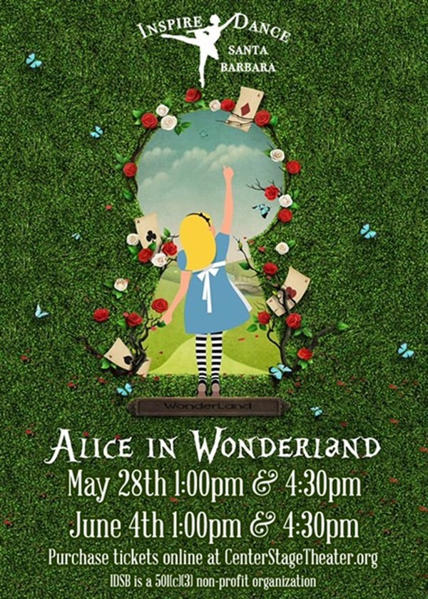 Get Information and buy tickets to Alice in Wonderland PROOF OF VACCINATION OR NEGATIVE TEST REQUIRED on Center Stage Theater