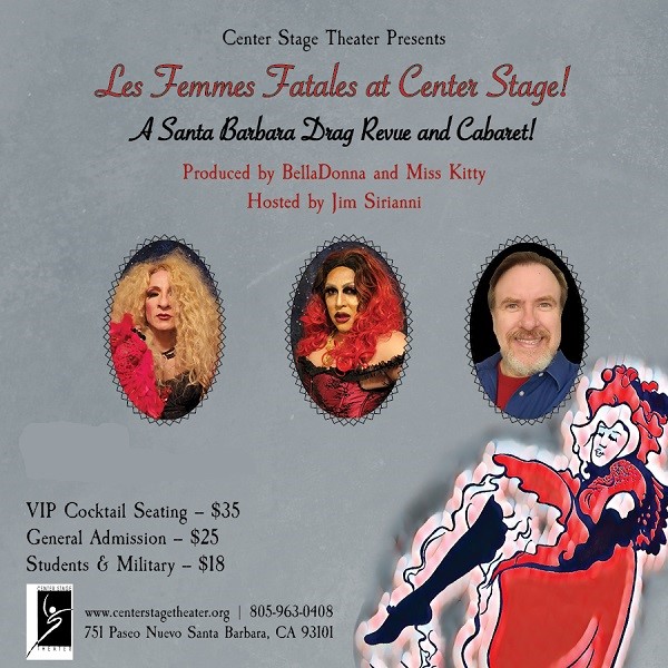 Get Information and buy tickets to LES FEMMES FATALES AT CENTER STAGE ENCORE! No Late Seating! on Center Stage Theater