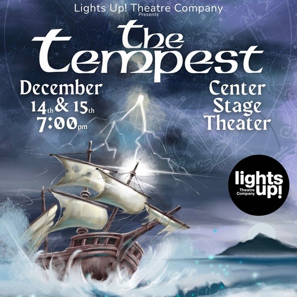 Get Information and buy tickets to The Tempest No Late Seating! on Center Stage Theater
