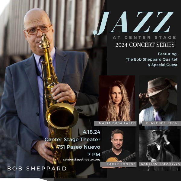 Get Information and buy tickets to Jazz at Center Stage - April 2024 No Late Seating! on Center Stage Theater