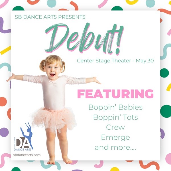 Get Information and buy tickets to Debut! Presented by Santa Barbara Dance Arts on Center Stage Theater