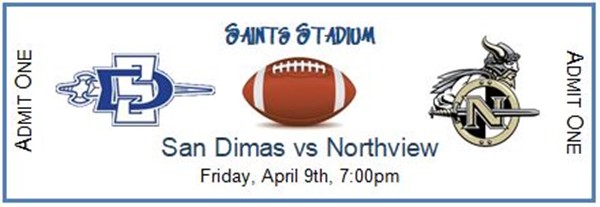 San Dimas High School Varsity Football vs Northview