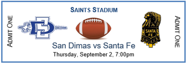 SDHS Football v Santa Fe