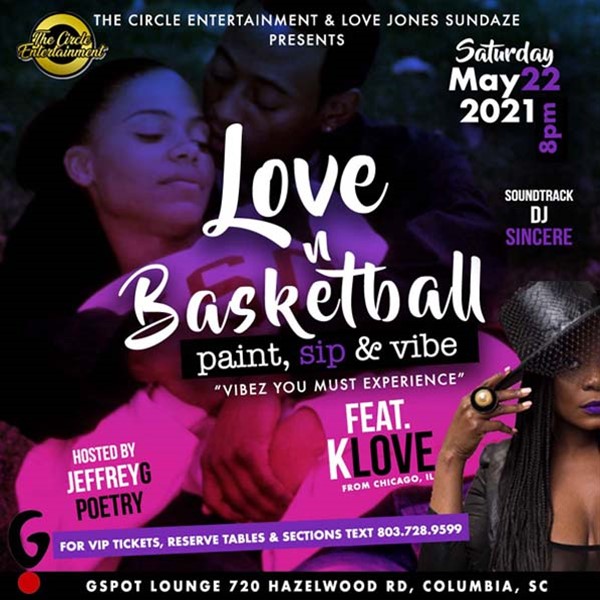 Paint & Sip (Love & Basketball Edition ) Featuring From Chicago K. Love image