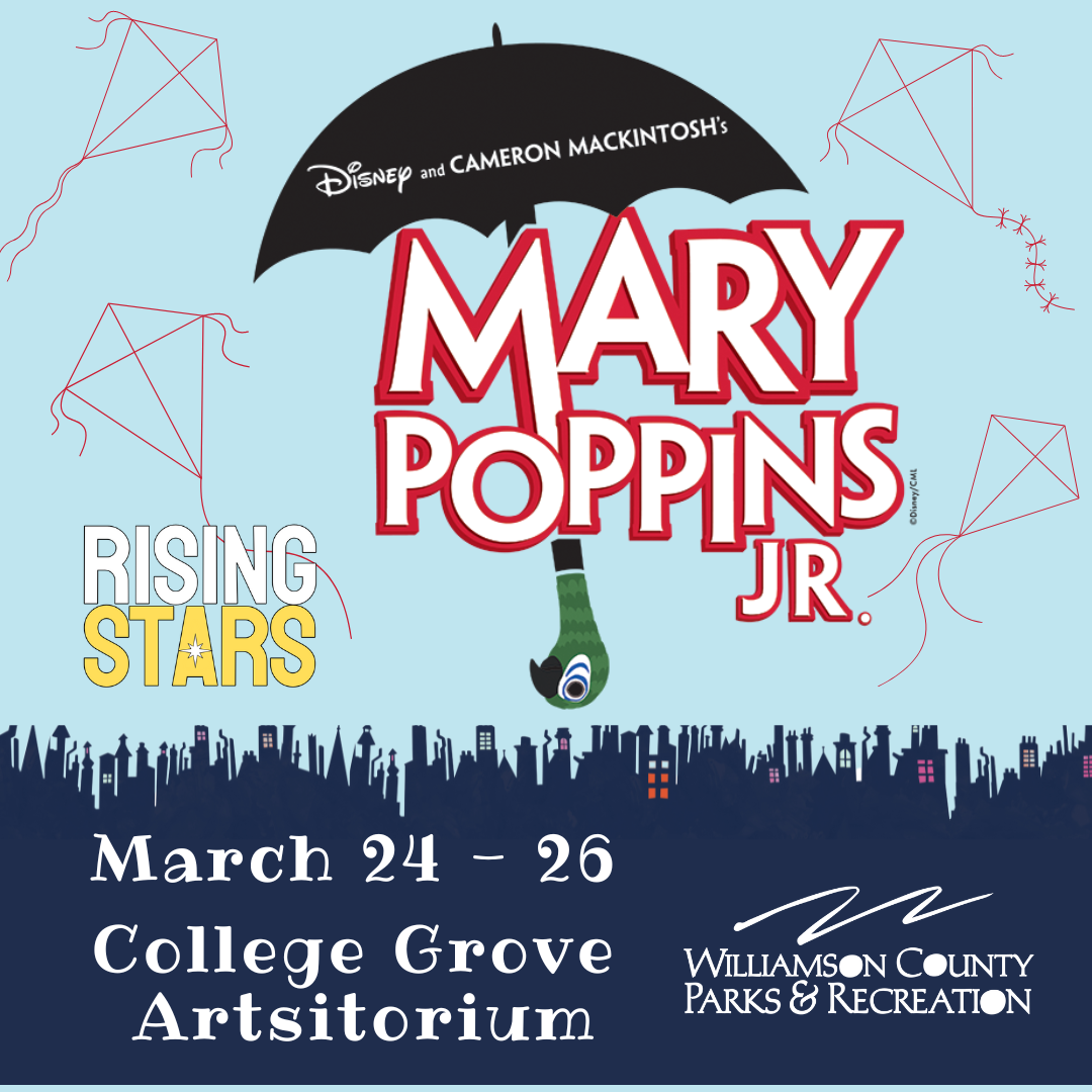 WCPR’s Rising Stars present Disney’s Mary Poppins JR. Information