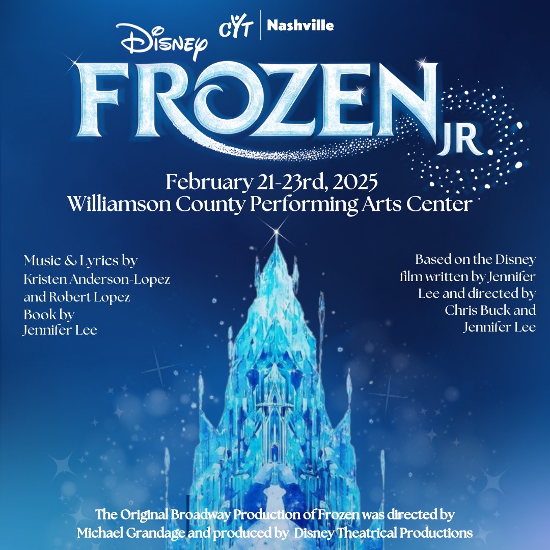 CYT Nashville presents Frozen Jr. image