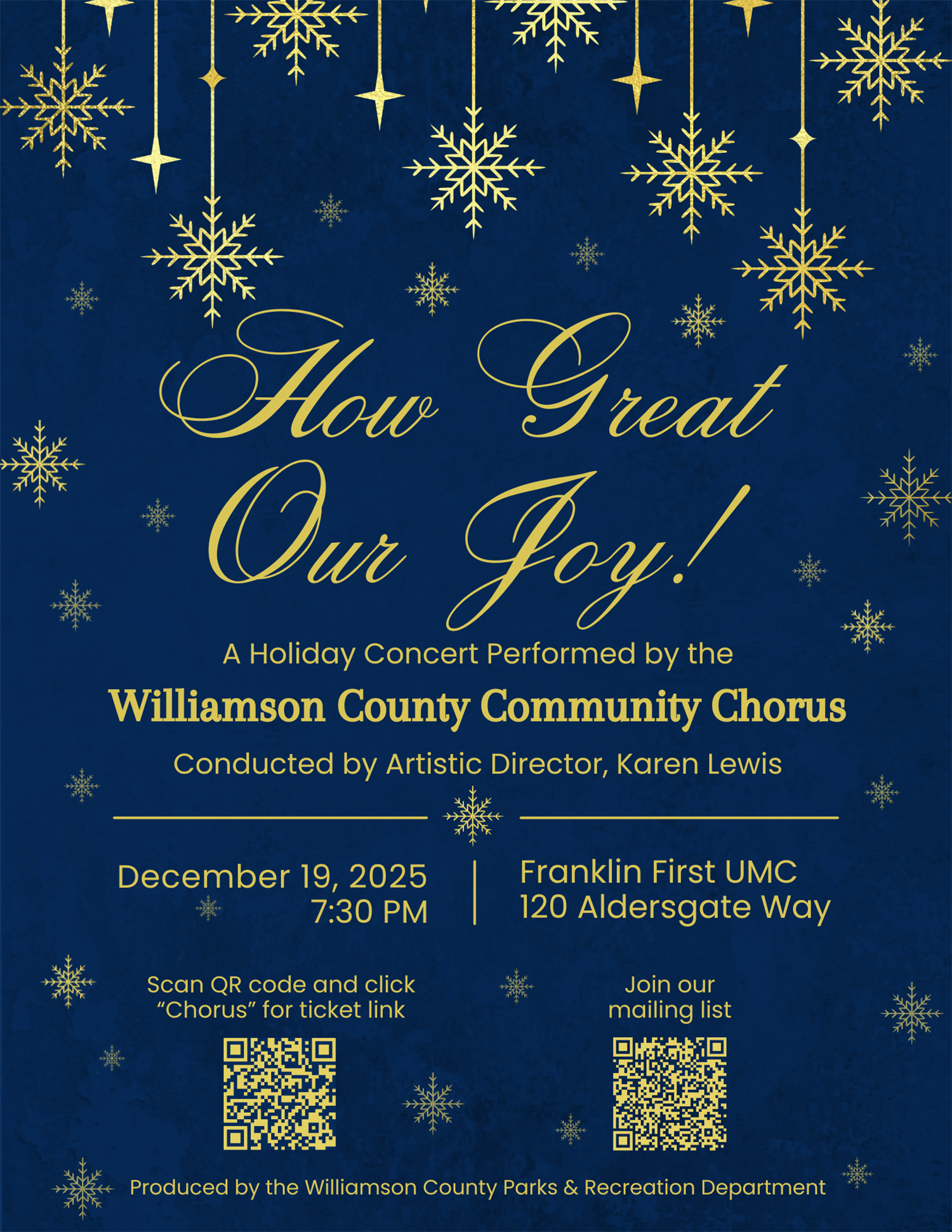 Williamson County Community Chorus image