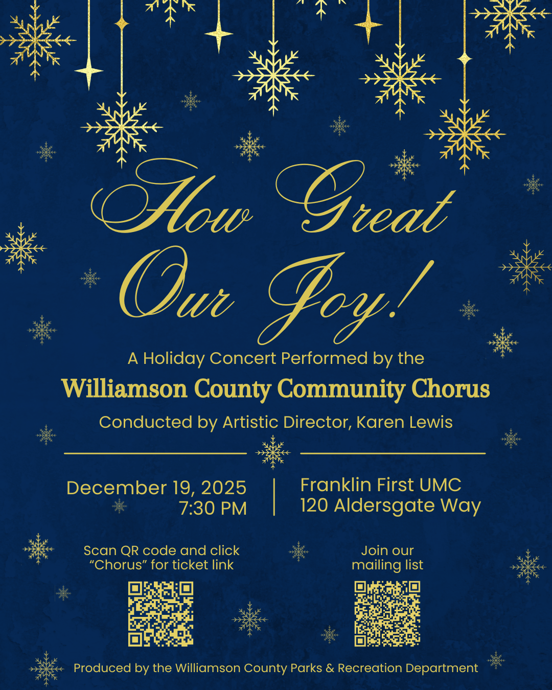 Williamson County Community Chorus image