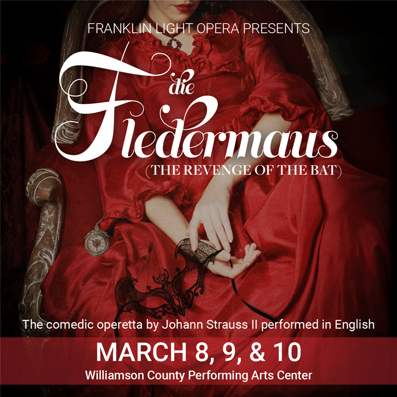 Get Information and buy tickets to Franklin Light Opera presents Die Fledermaus  on wcpactn com