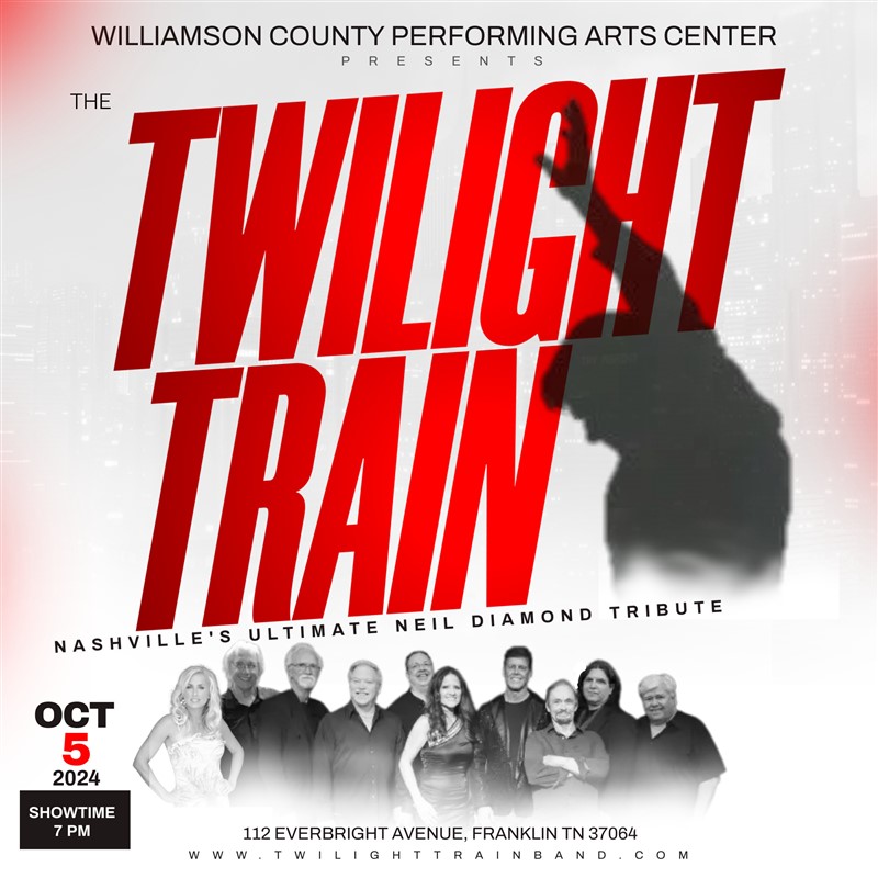 Get Information and buy tickets to Twilight Train: A Neil Diamond Tribute  on wcpactn com