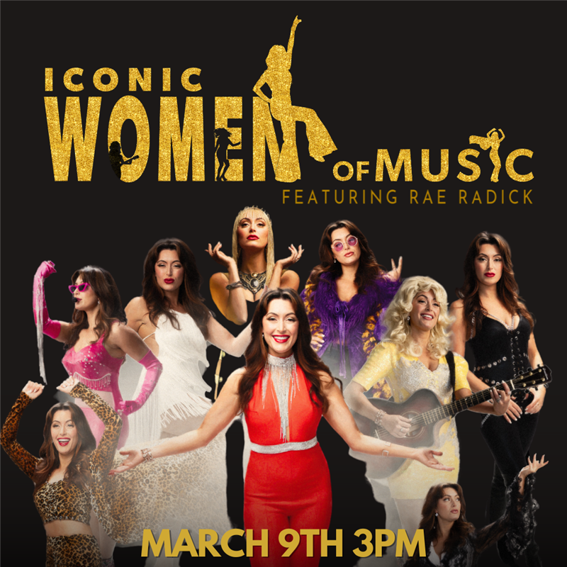 Get Information and buy tickets to Iconic Women of Music Featuring Rae Radick on wcpactn com