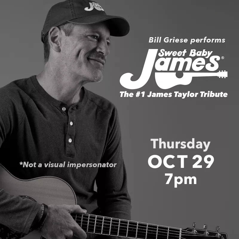 Get Information and buy tickets to Sweet Baby James: The #1 James Taylor Tribute  on wcpactn com