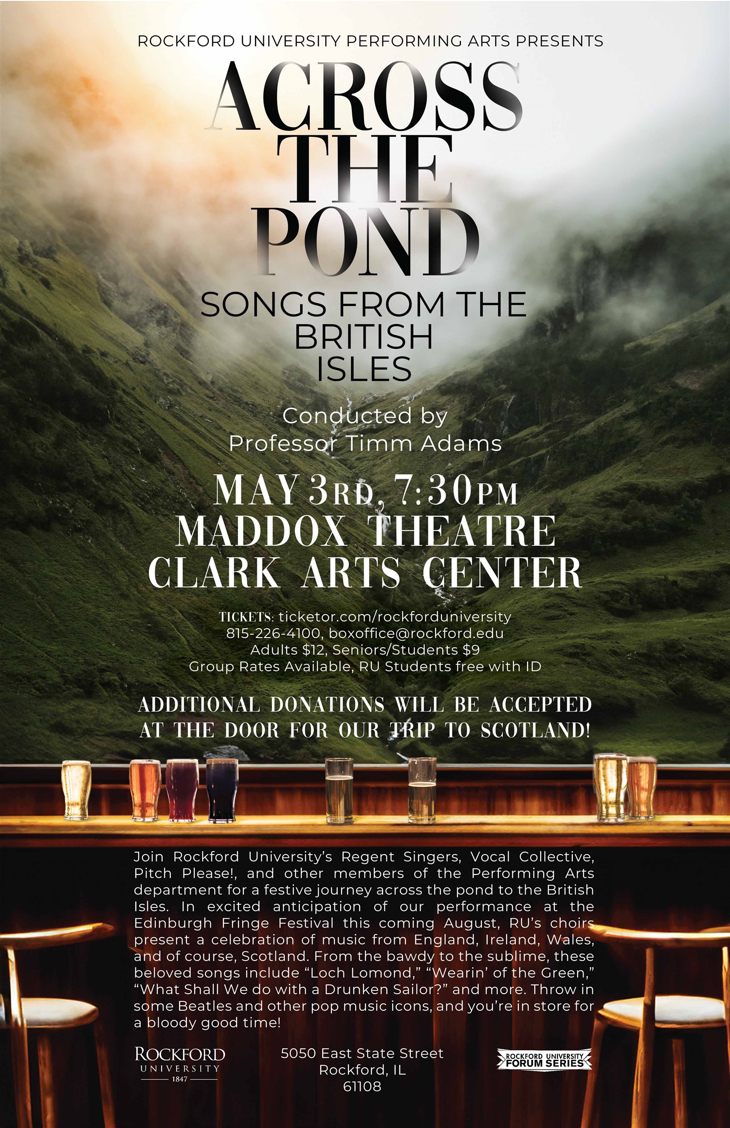 Across the Pond: Songs from the British Isles image