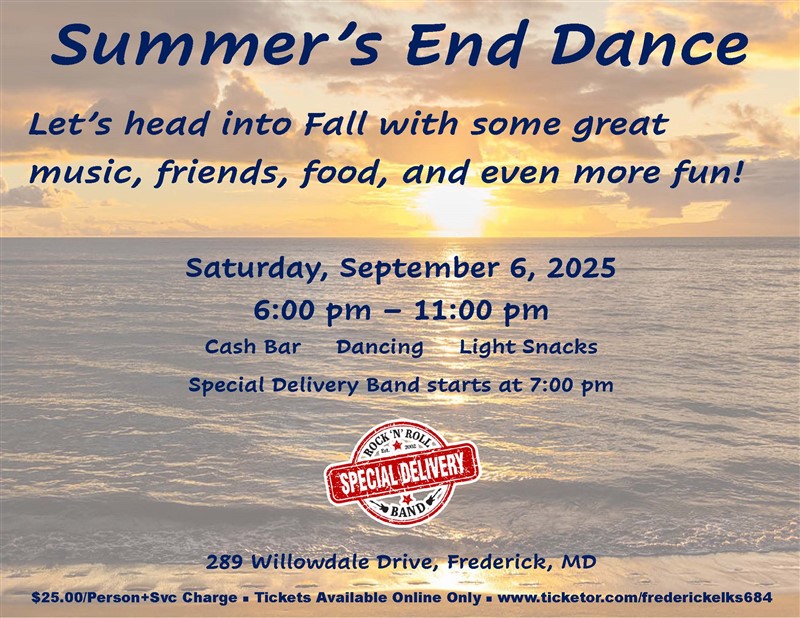 Summer's End Dance 2025