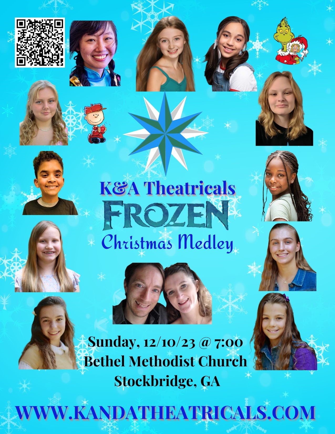 K&A Theatricals Presents A Frozen Christmas Medley 2023 image