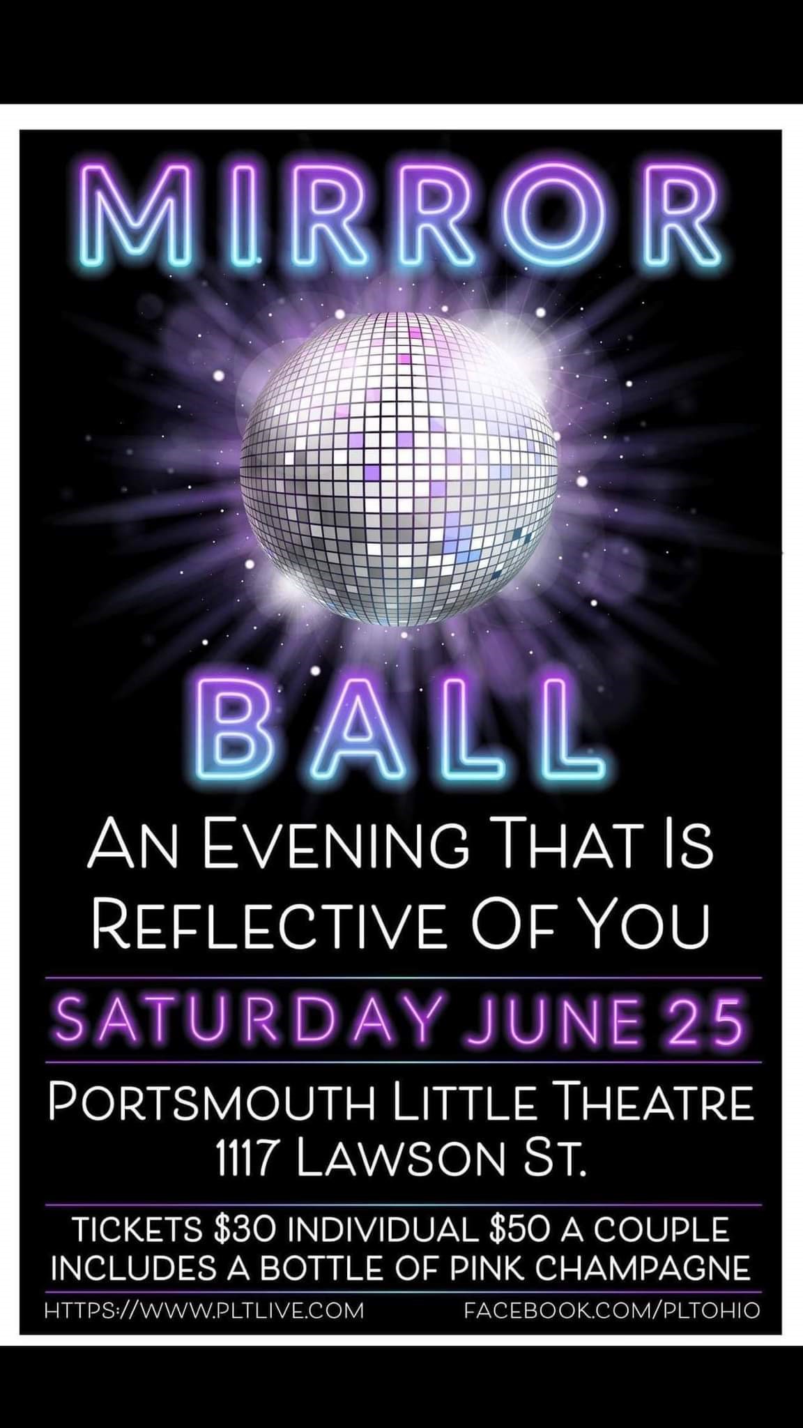 Mirror Ball  on Jun 25, 20:00@Portsmouth Little Theatre - Buy tickets and Get information on Portsmouth Little Theatre 