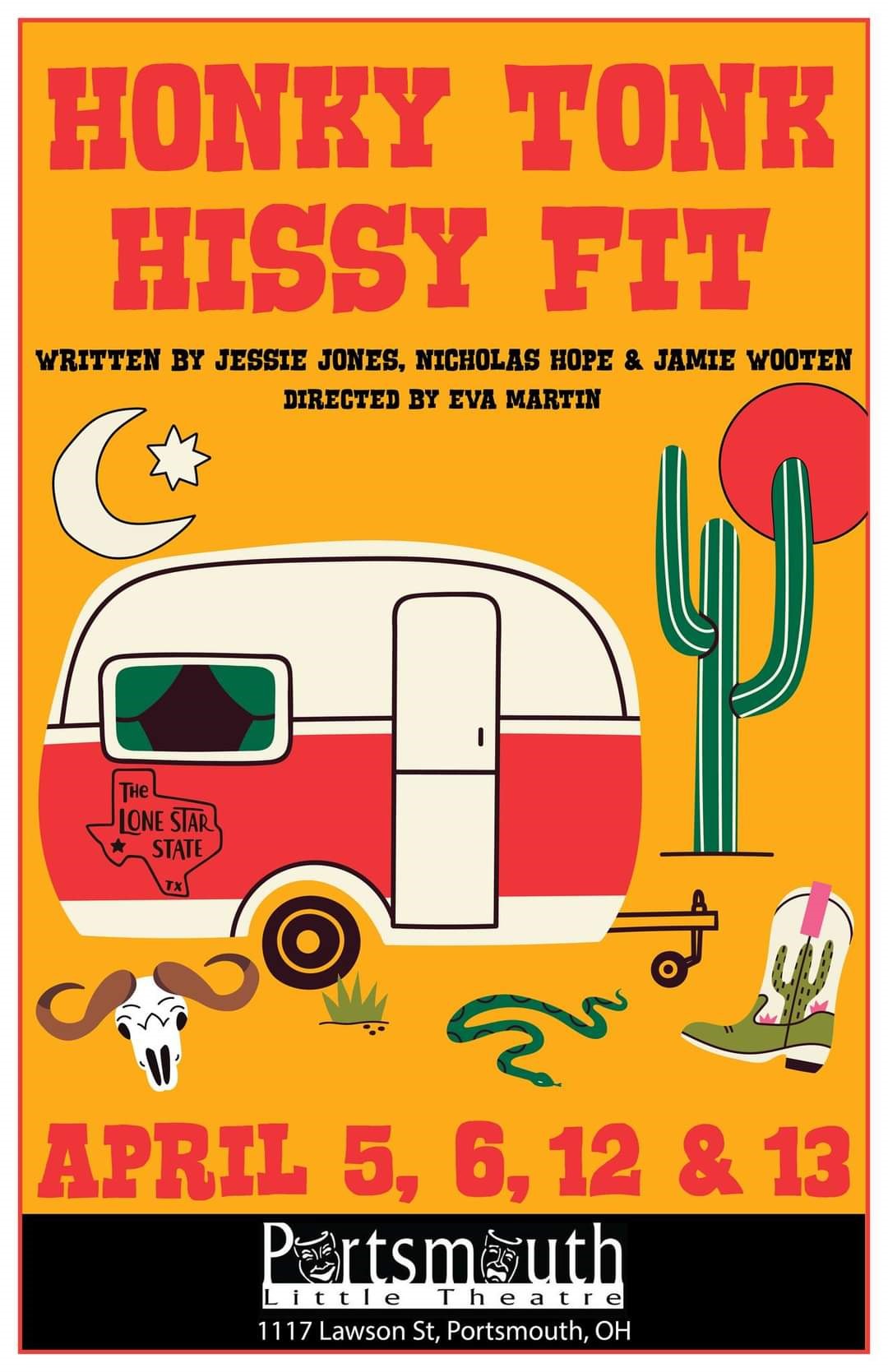 Honky Tonk Hissy Fit  on abr. 13, 19:30@Portsmouth Little Theatre - Elegir asientoCompra entradas y obtén información enPortsmouth Little Theatre 