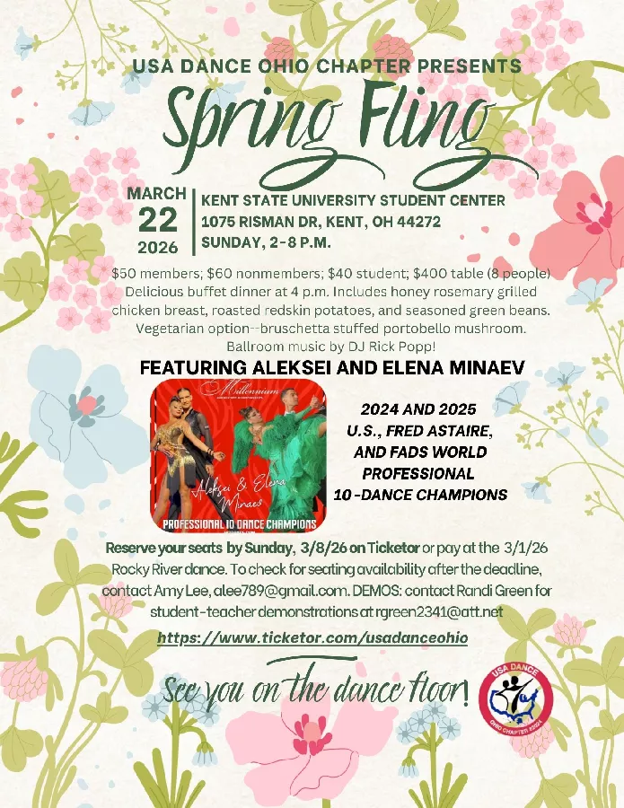 USA Dance Ohio Chapter Spring Fling 2026