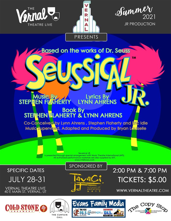 Seussical JR Sat July 31 2:00 PM