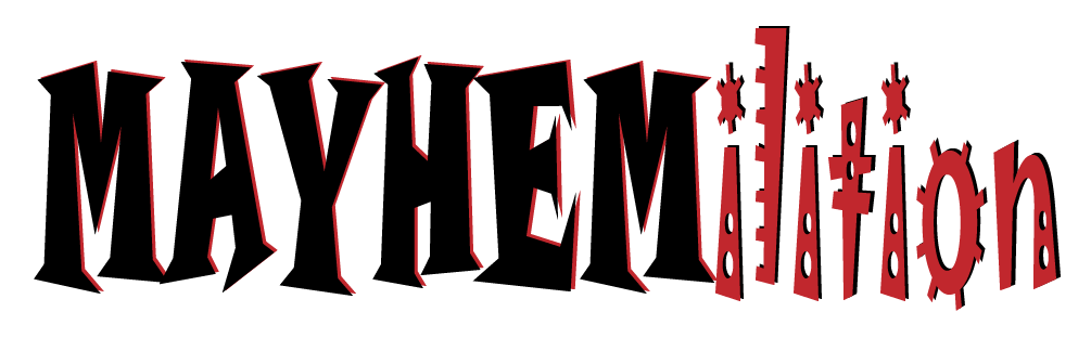 MAYHEMilition - THURSDAY - MAYHEM Mowers, PIT BIKES, & Demo Derby Backwards Drag Race image