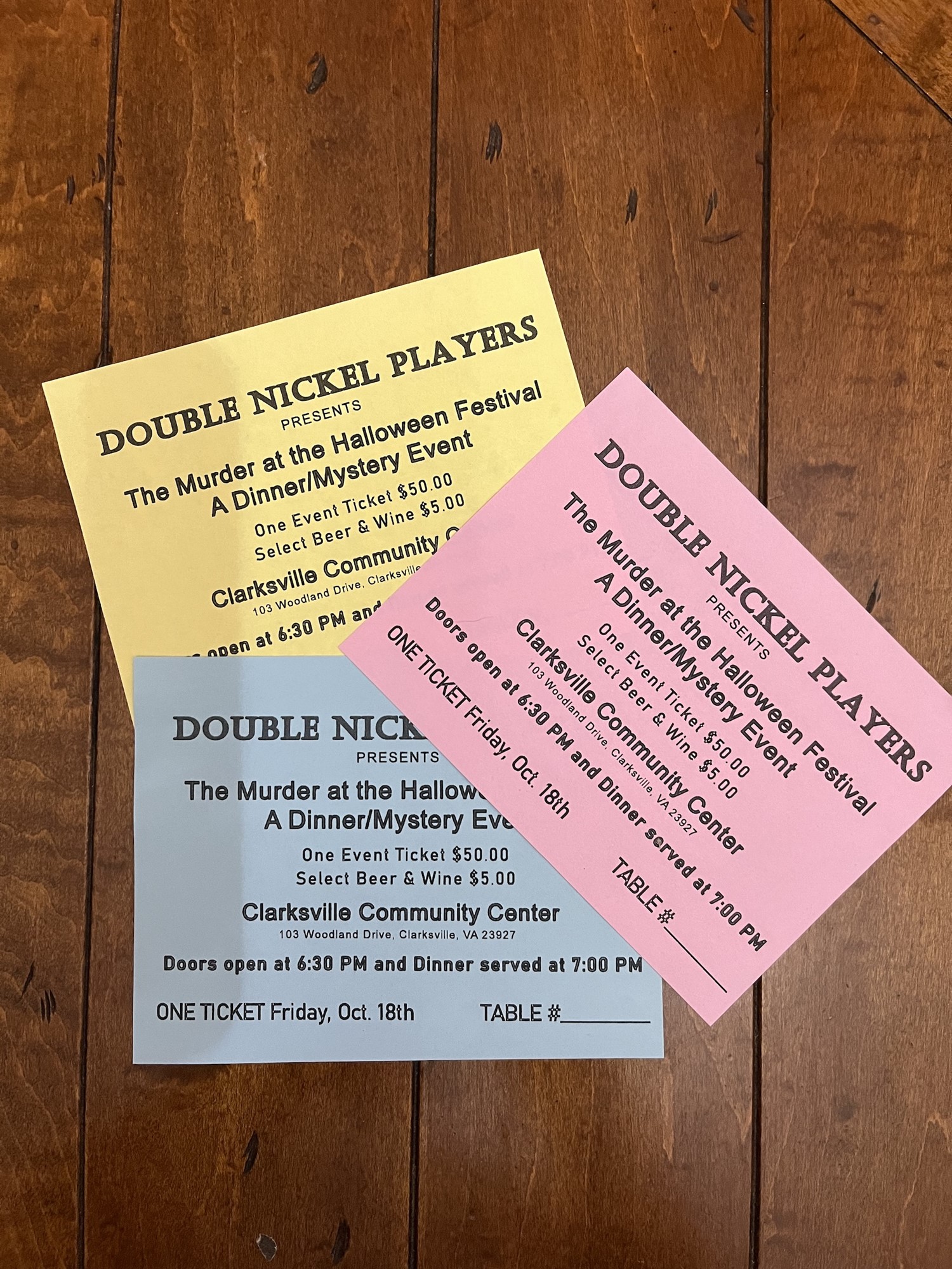 Matinee: The Murder at the Halloween Festival image