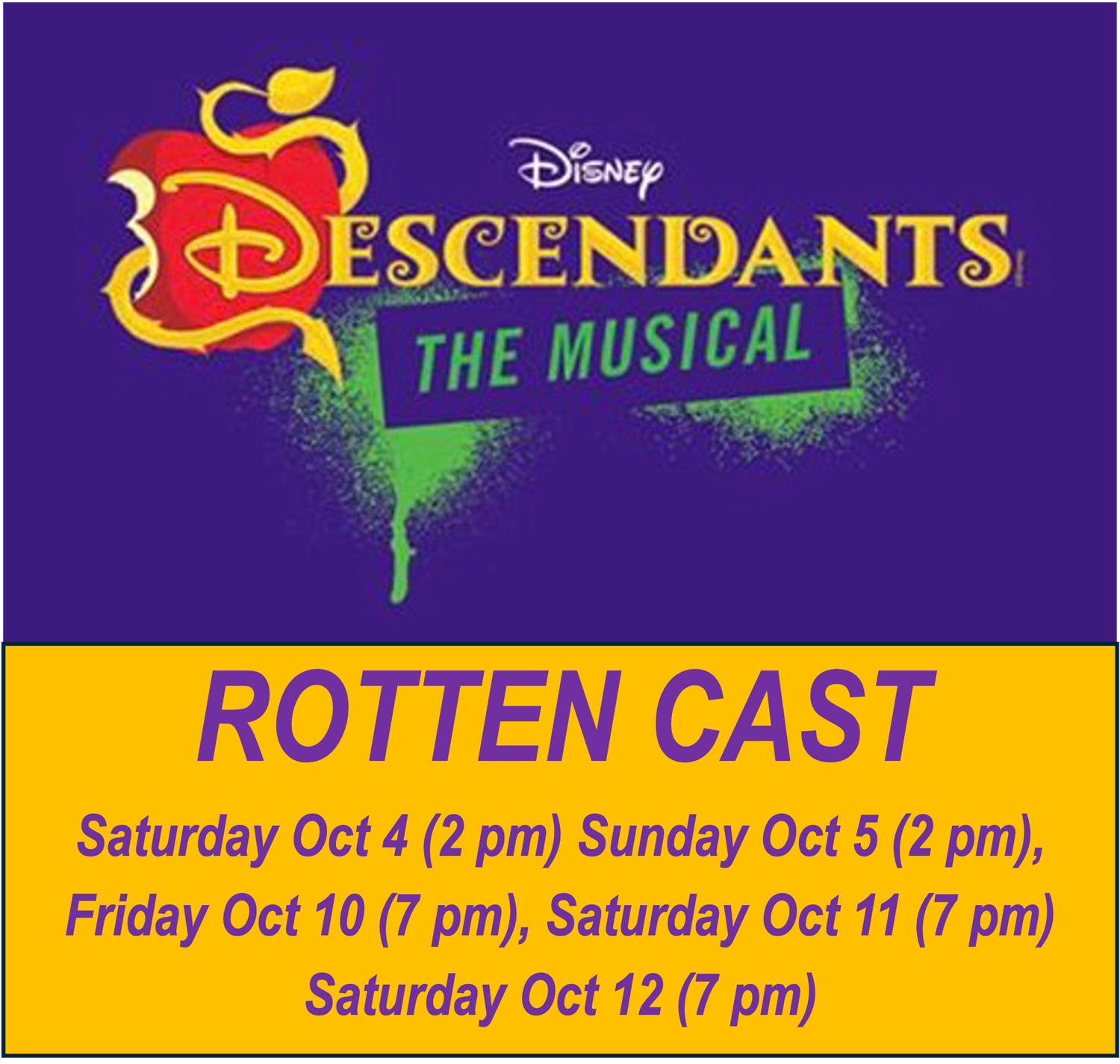 Disney's Descendants - Rotten cast image