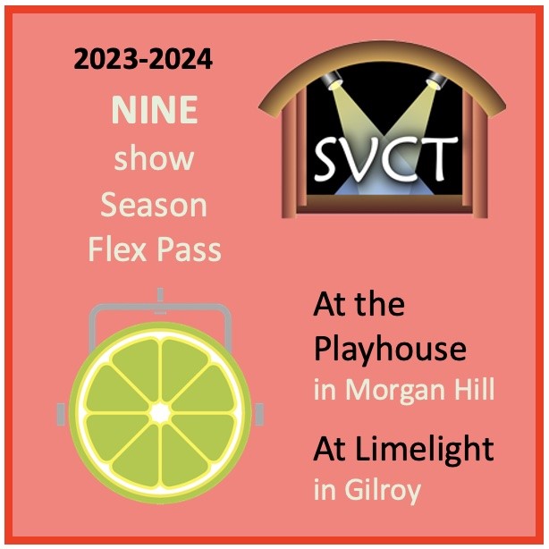 Get Information and buy tickets to 9-show Season Flexpass 2023-24 One ticket for each of NINE shows at the Playhouse and Limelight on svct.org