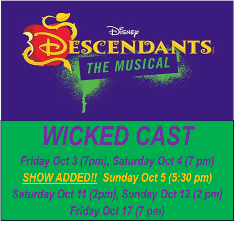 Disney's Descendants - Wicked cast