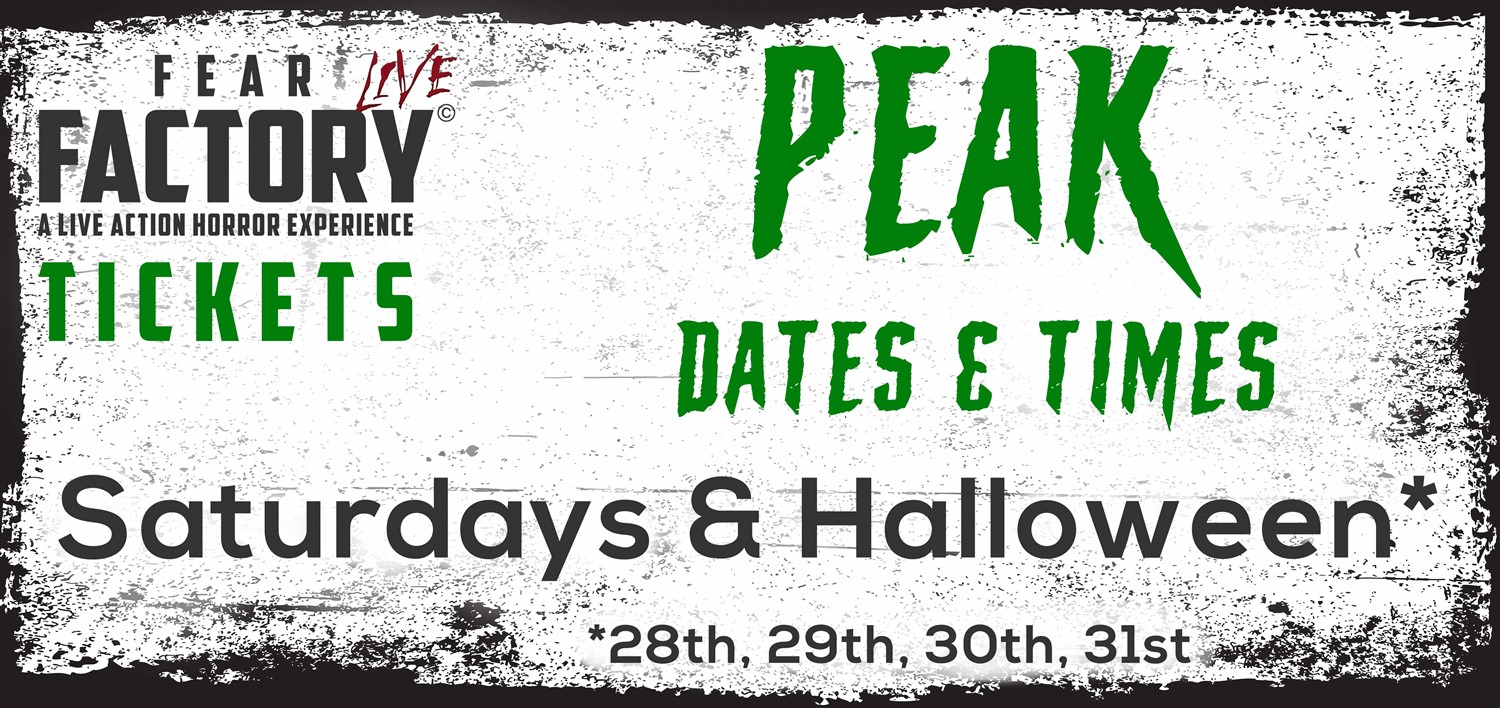 Fear Factory Live 2021 - Peak £15.00 (+ 95p Booking Fee) image
