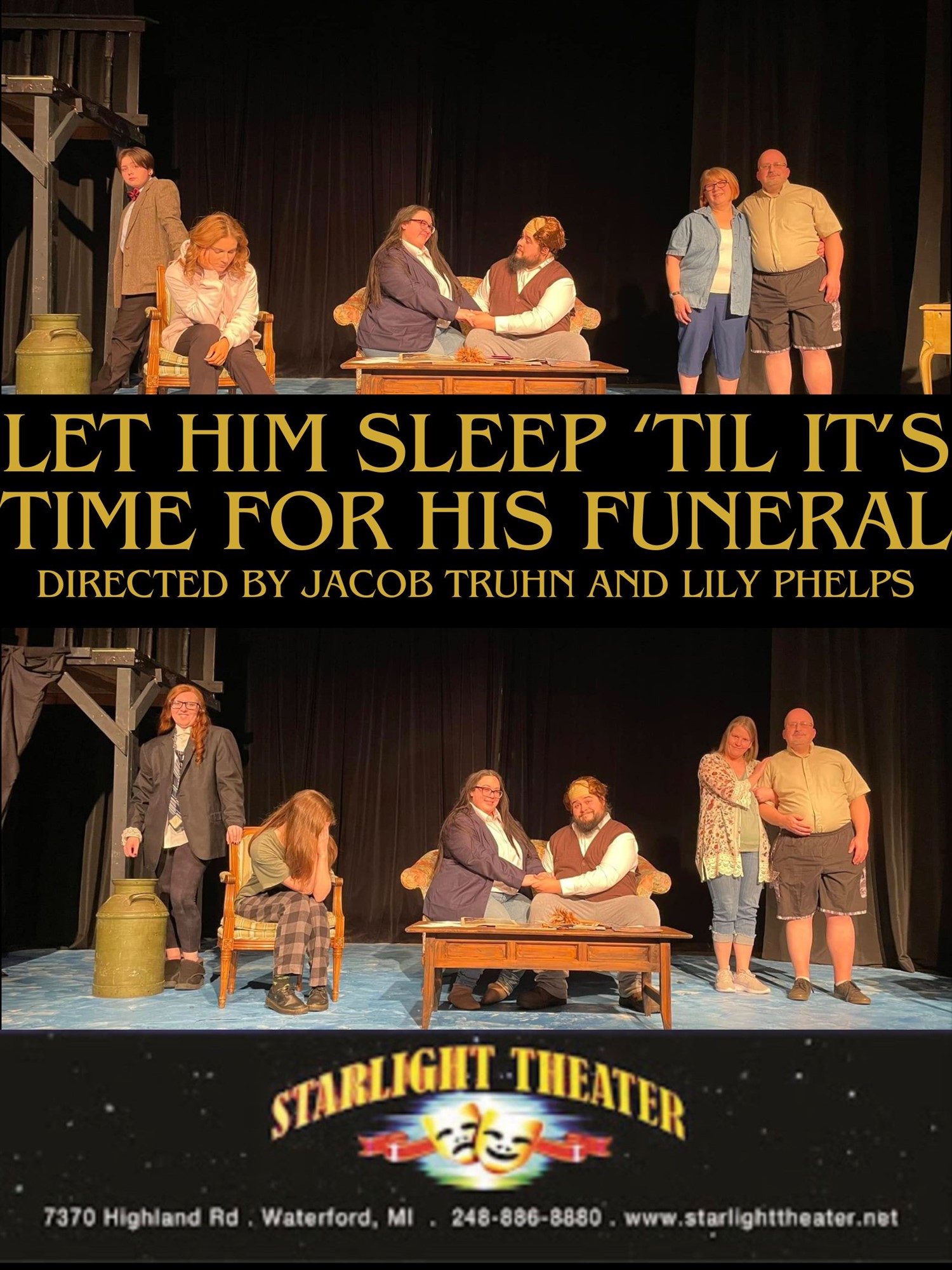 Let Him Sleep 'Til It's Time for his Funeral image