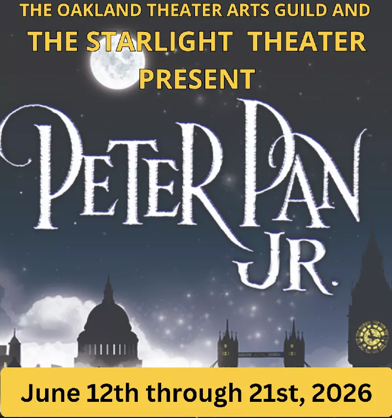 Get Information and buy tickets to Peter Pan, Jr.  on Oakland Theatre Arts Guild