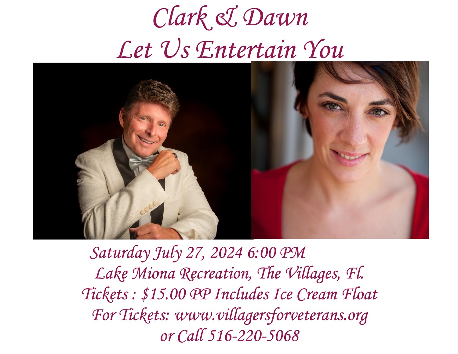 CLARK AND DAWN - LET US ENTERTAIN YOU image