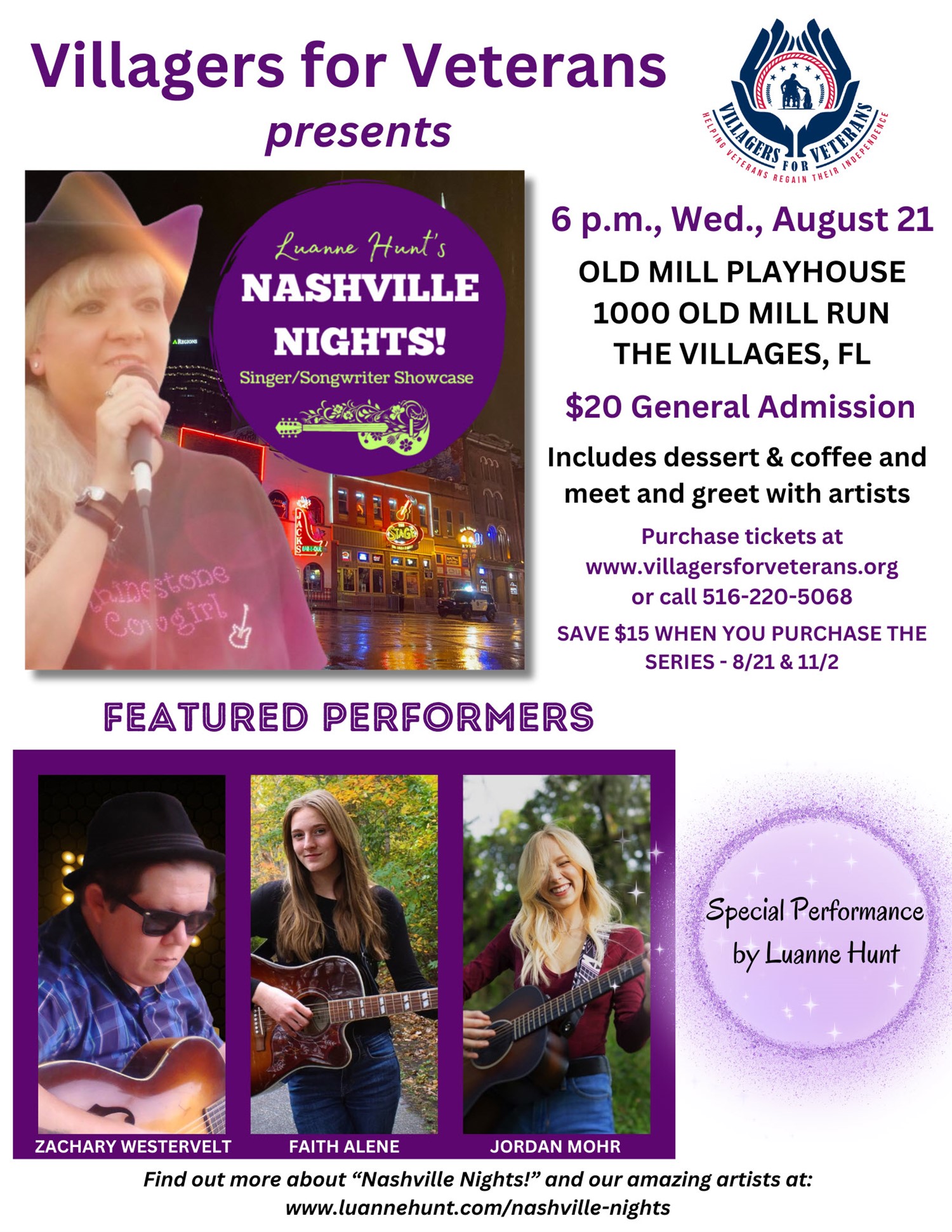 NASHVILLE NIGHTS- 8/21/24 image