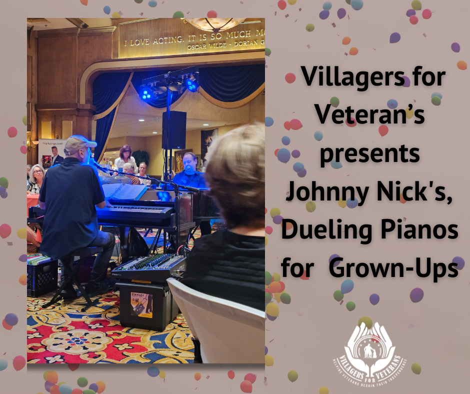 Get information & buy tickets to January Dueling Pianos Old Mill Playhouse on Jan 14, 18:30 @OLD MILL PLAYHOUSE | VIllagers For Veterans | v4v