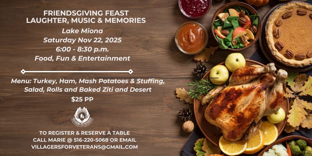 Get information, pick a seat & buy tickets toFriendsgiving 2025 Great Way To Begin The Holiday Season on Nov 22, 18:00 @LAKE MIONA DANCE-REBOOT BAND | v4v