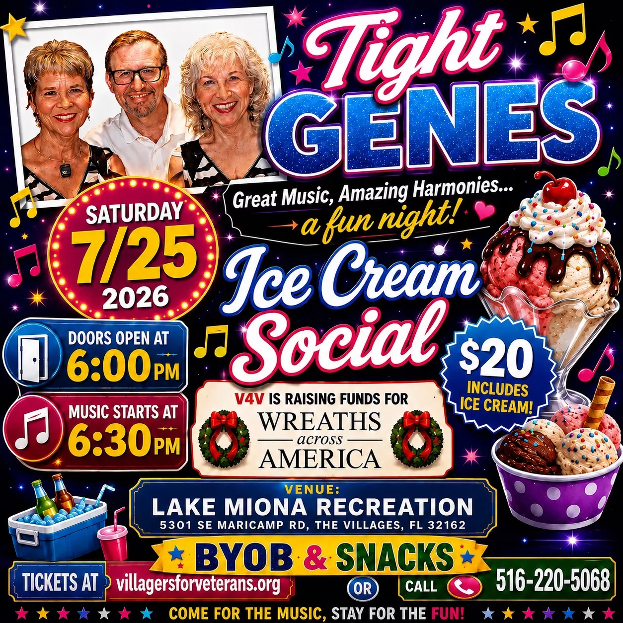Tight Genes Ice Cream Social image