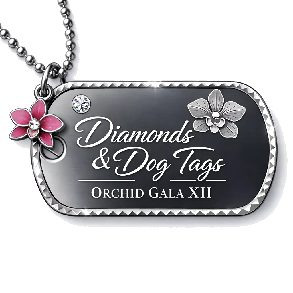 Get information, pick a seat & buy tickets to12th Annual Orchid Gala Diamonds And Dog Tags on Oct 03, 17:00 @SAVANNA ORCHID GALA | VIllagers For Veterans