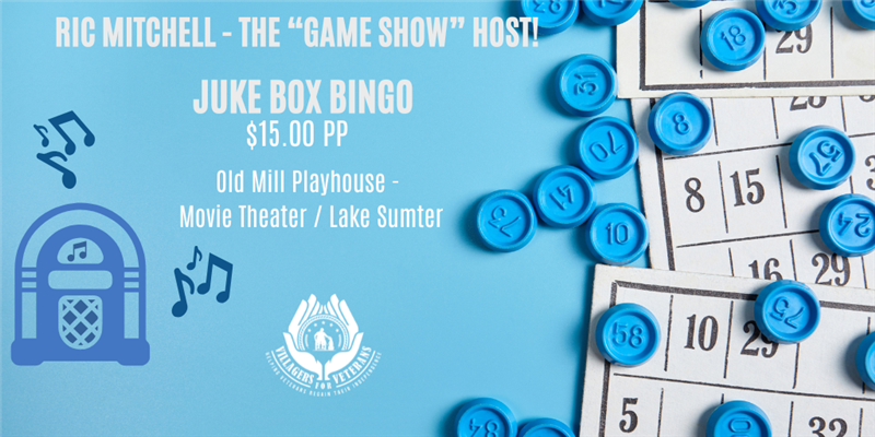 Get Information and buy tickets to February JukeBox Bingo With Rick Mitchell on VIllagers For Veterans