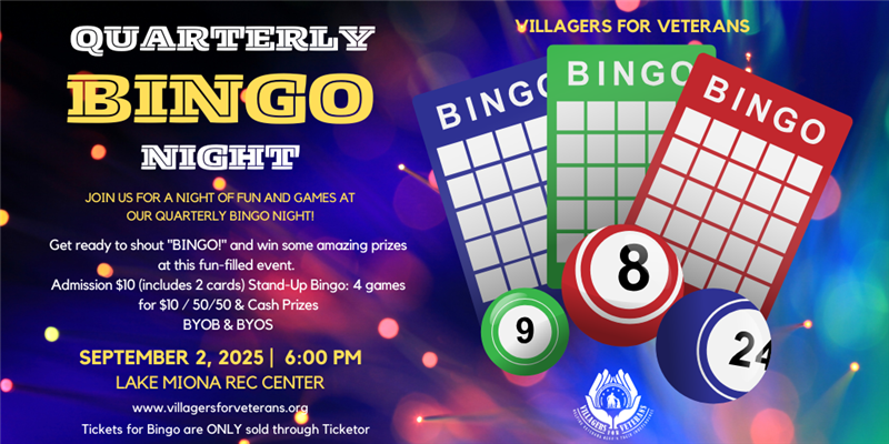 V4V Cash Bingo