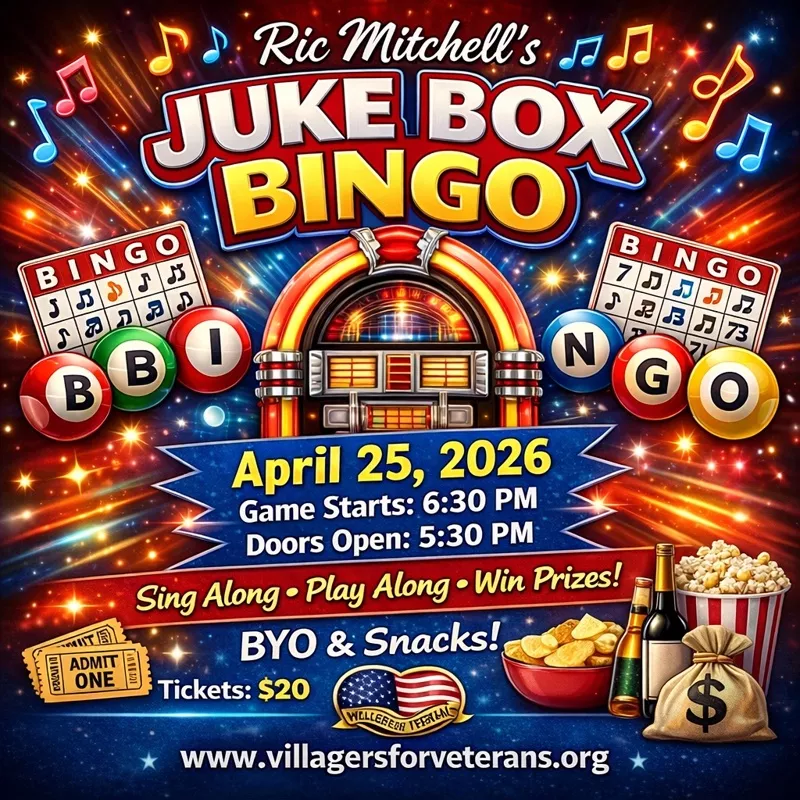 Ric Mitchell’s Juke Box Bingo