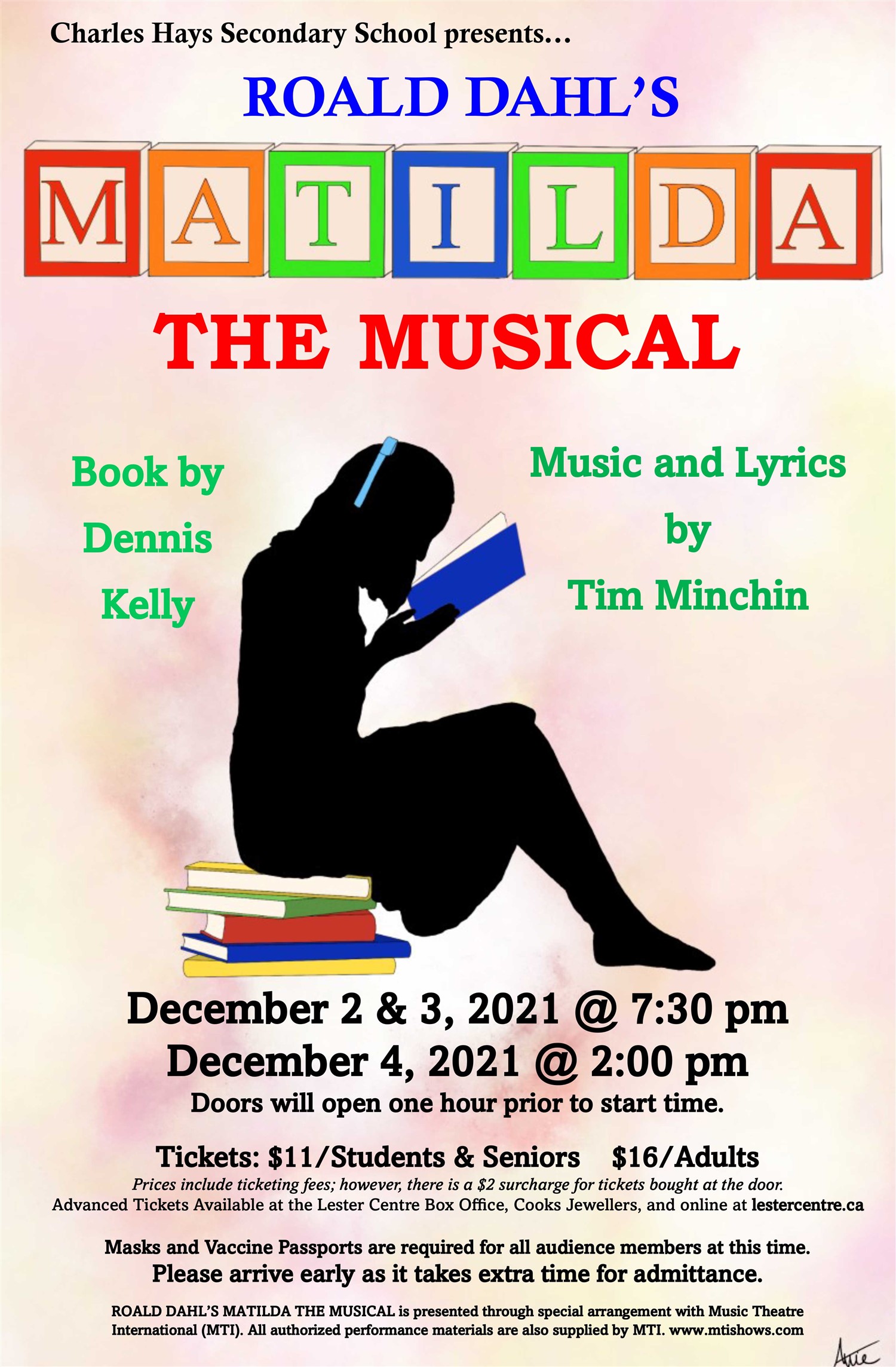 C.H.S.S. presents Roald Dahl's Matilda The Musical image